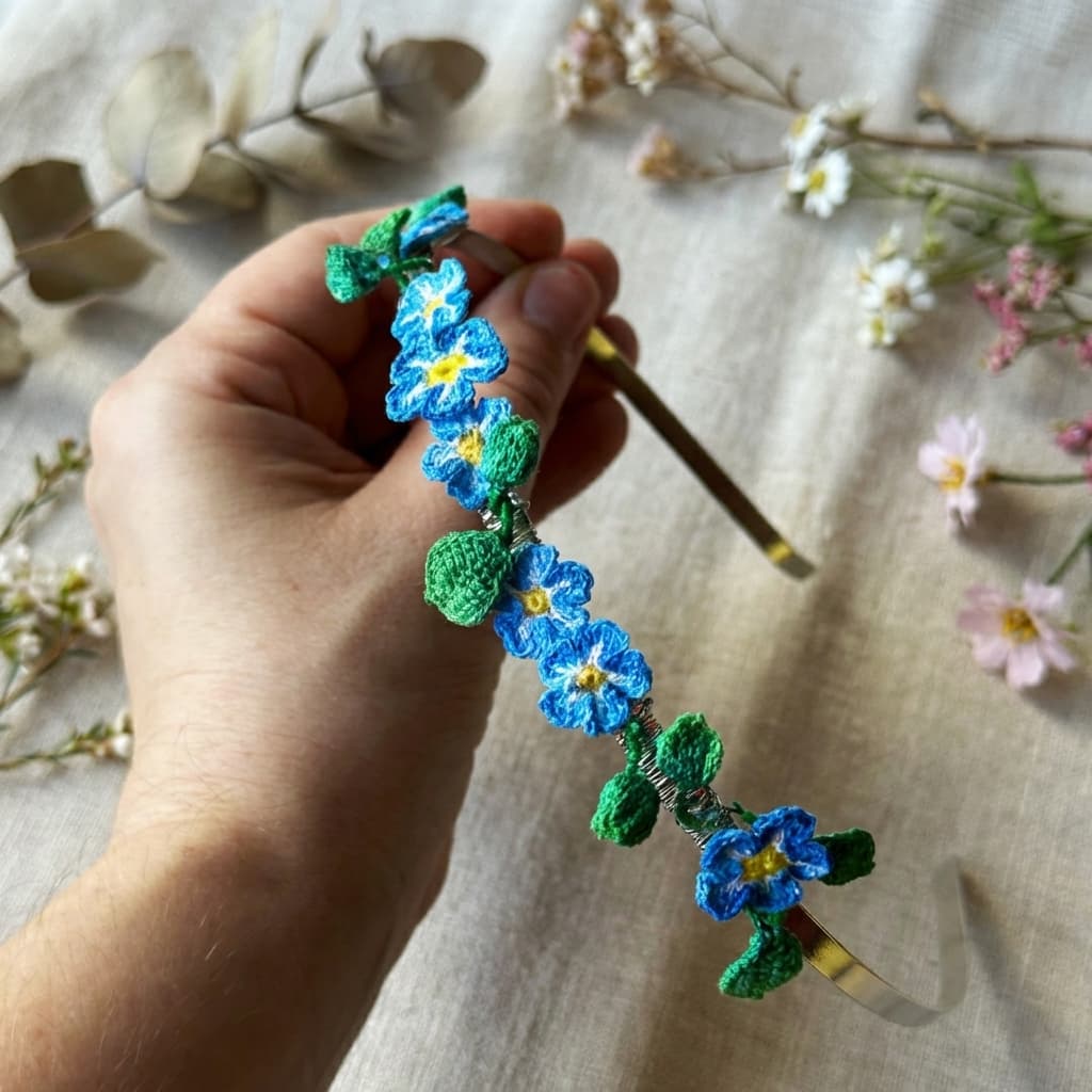 pomněnky svatební čelenka pro nevěstu